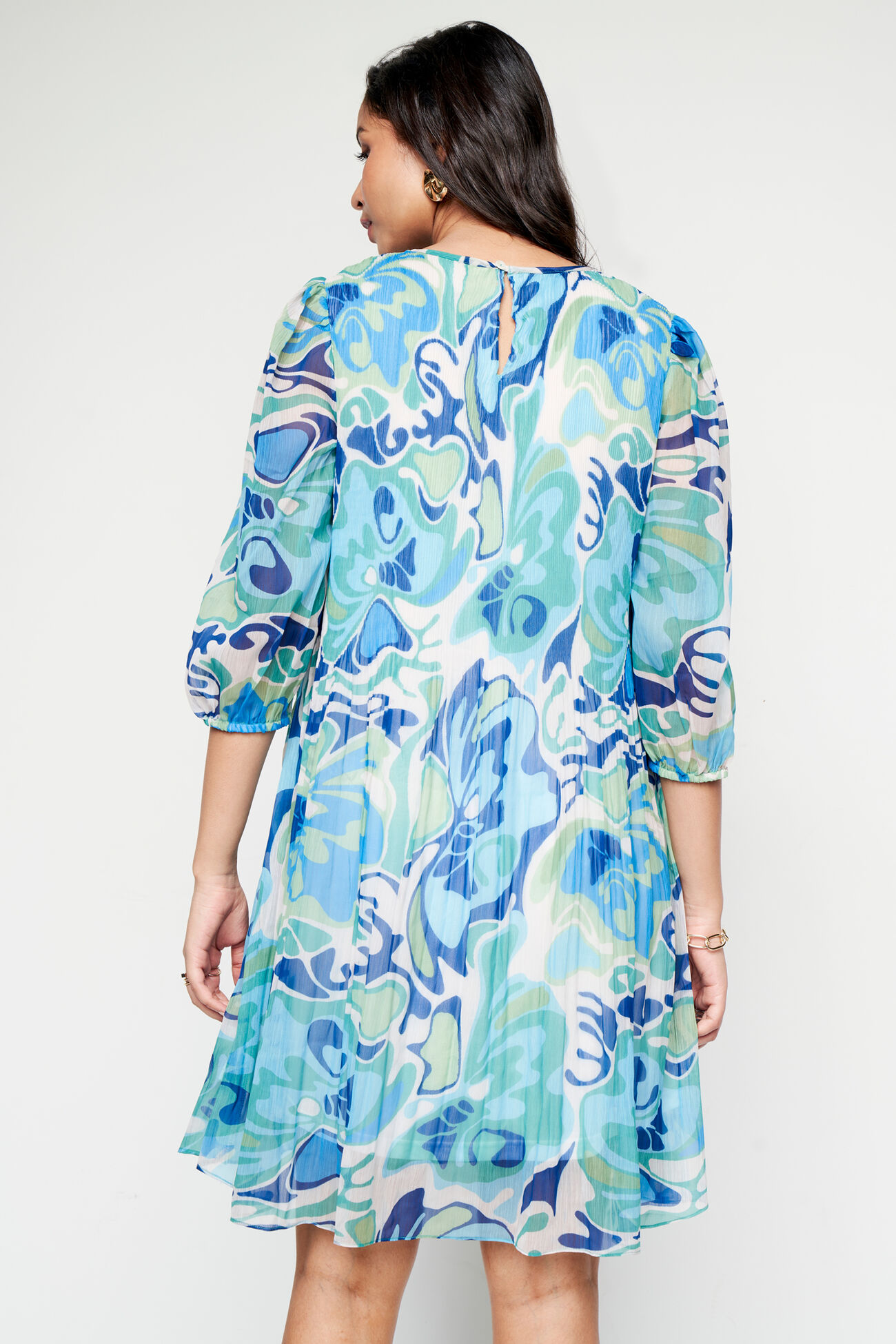 Lagoona Dress, Blue, image 6